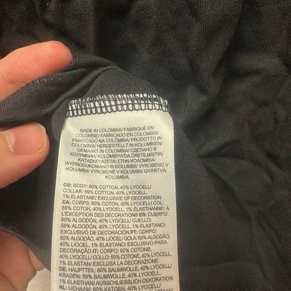 The North Face Womens T-Shirt Dress Black Pockets Short Sleeve Crew Neck Sz 2XL - Picture 12 of 14